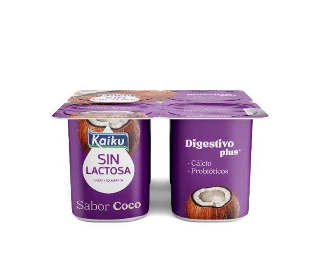Kaiku Sin Lactosa kokoako jogurta - 4x125g