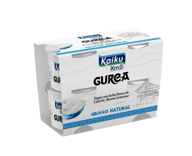 Yogur Kaiku Gurea Griego natural 4x90gr